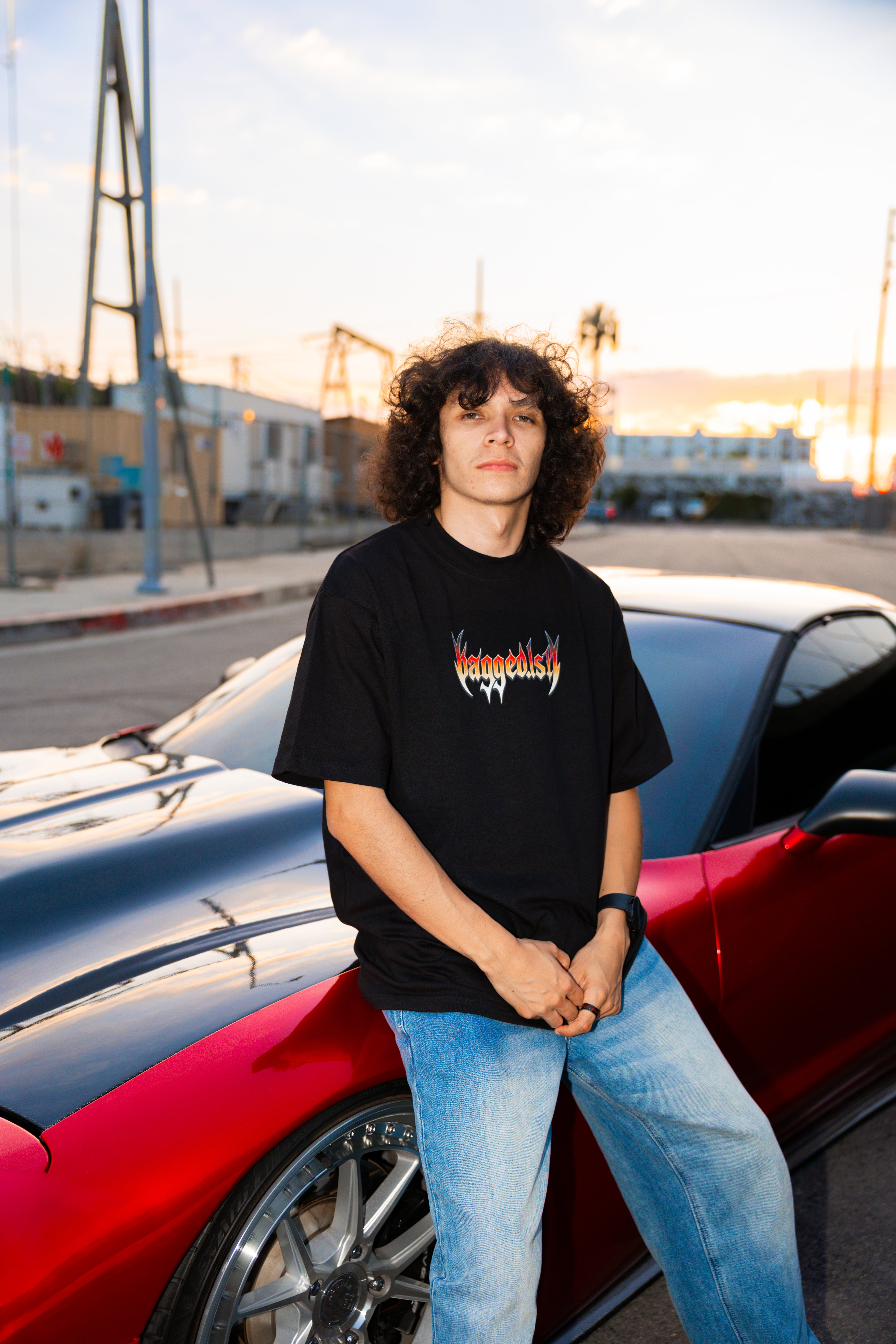 bagged ls1 black tee
