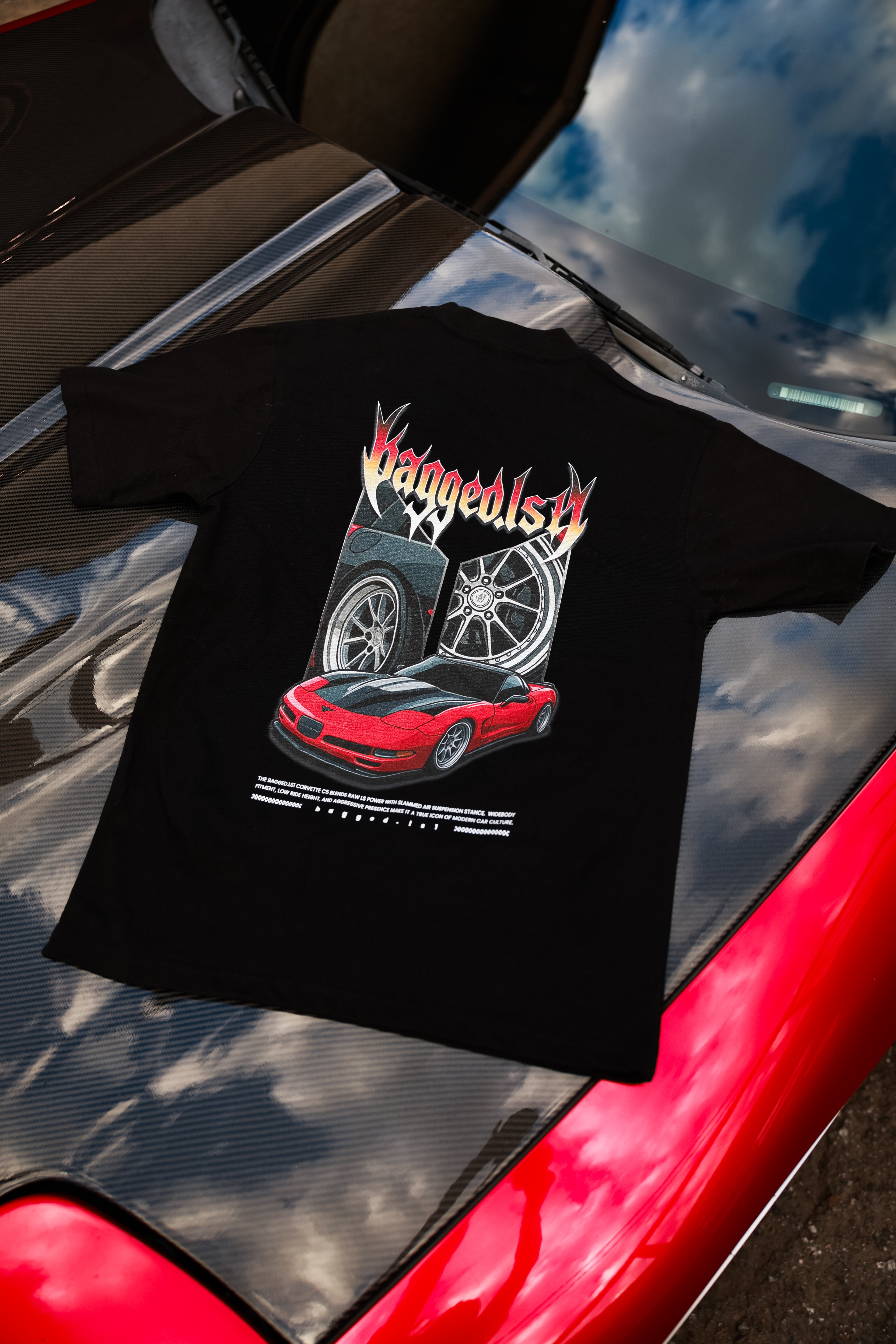 bagged ls1 black tee