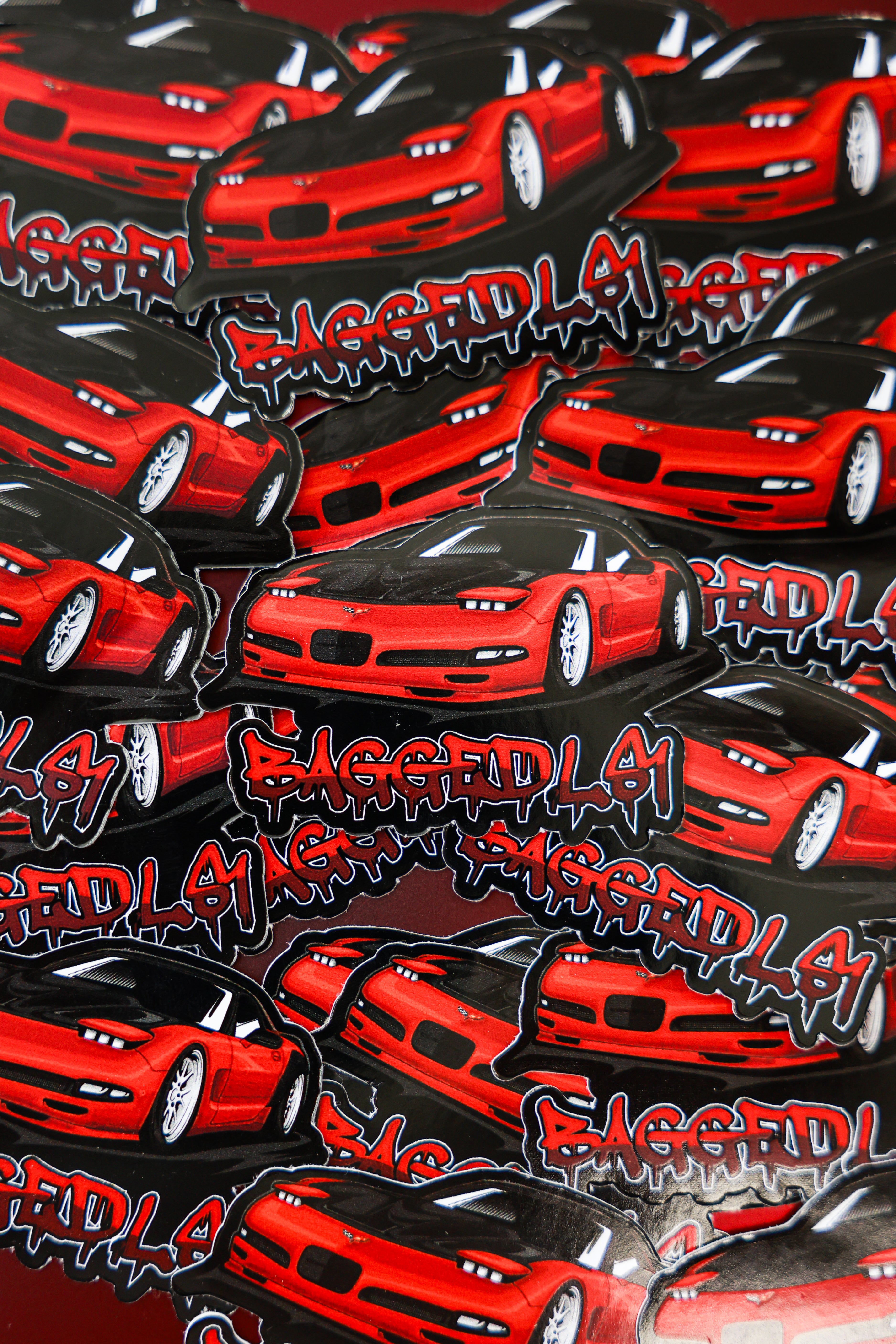 bagged sticker